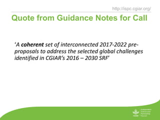 Advising on System-Level research investment
