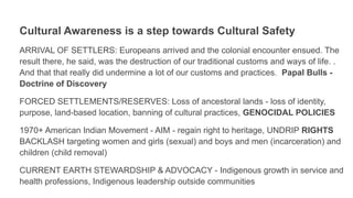 Creating Safety in Indigenous Context: The RISE Project | PDF