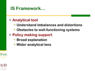 Innovation systems perspective for sustainable commercialization of smallholder agriculture