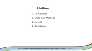 Impact of dairy business hubs on nutrition