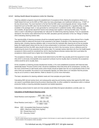 ISPE Baseline PEG Volumen 7 Risk-Based Manufacture Pharmaceutical ...