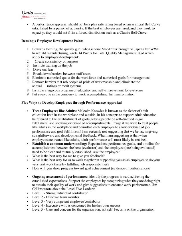 Is Performance Appraisal Salary Justification or Employee Development…