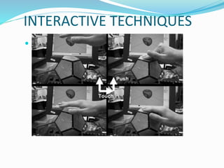 INTERACTIVE TECHNIQUES
 .
 