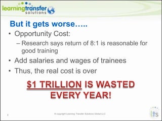 Learning Transfer System Inventory research | PPTX