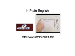http://www.commoncraft.com In Plain English 