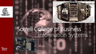 Sorrell College of Business
Information Systems
 