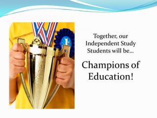 Trimester grades are entered into the school’s record.  