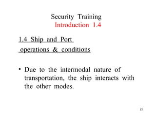 ISPS 1 INTRODUCTION to security training.ppt