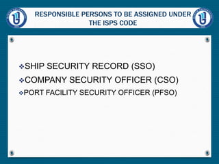 Isps Code Application ISPS CODE.pptx