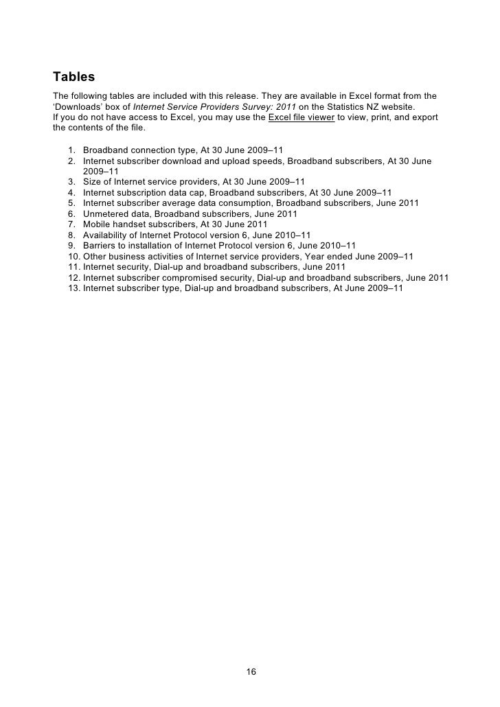 excel internet service