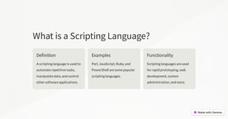 Is Python a Scripting Language Busting the Myth | PPT