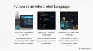 Is Python a Scripting Language Busting the Myth | PPT