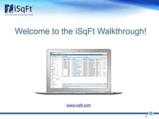 Isqft Walkthrough | iSqFt | PPTX