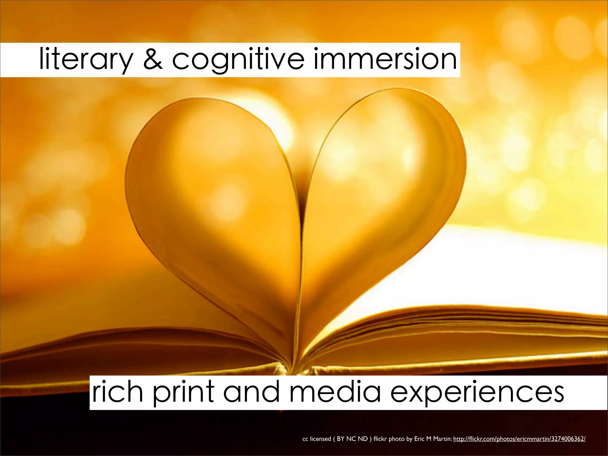 cc licensed ( BY NC ND ) ﬂickr photo by Eric M Martin: http://ﬂickr.com/photos/ericmmartin/3274006362/
 