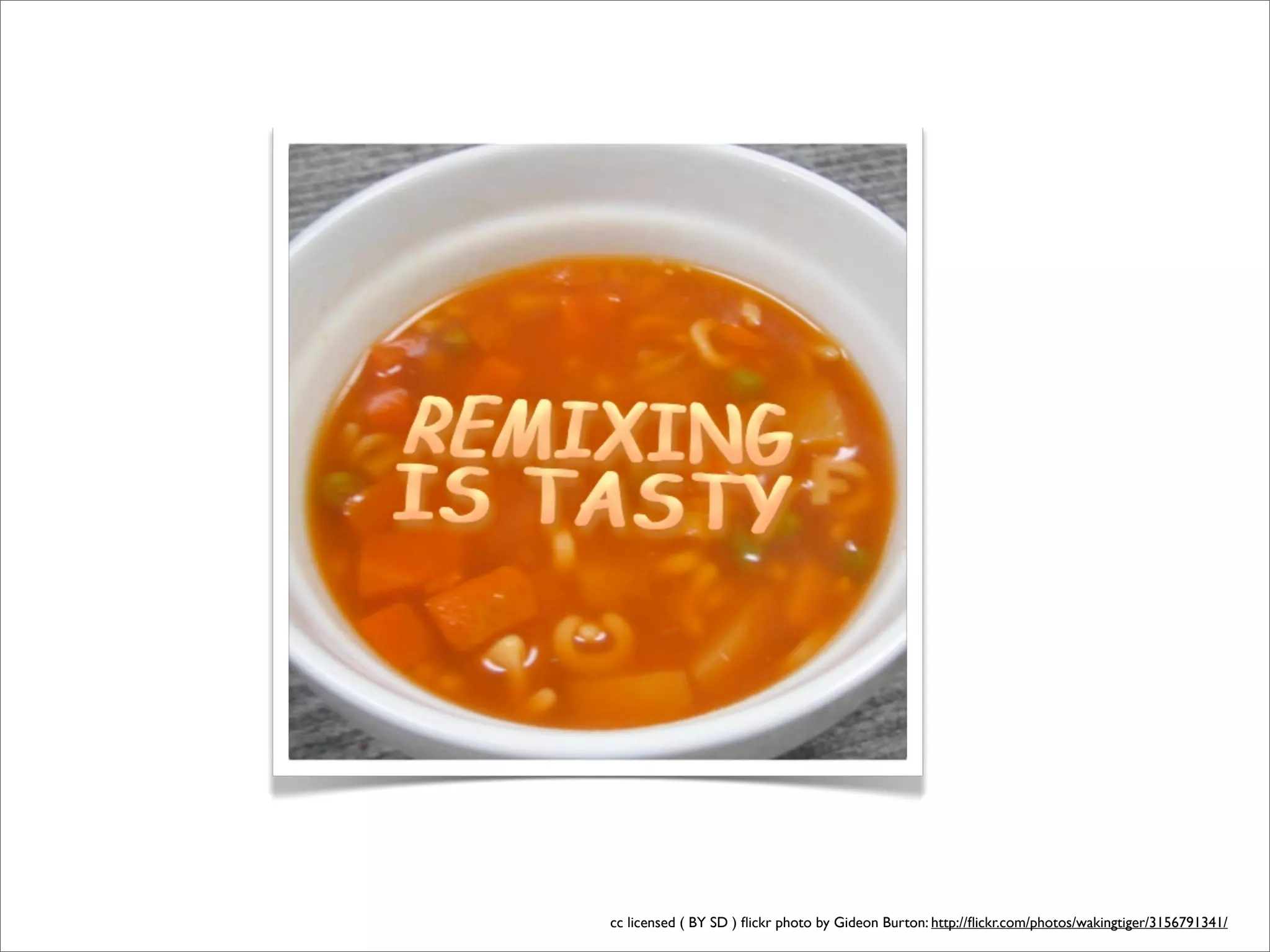 cc licensed ( BY SD ) ﬂickr photo by Gideon Burton: http://ﬂickr.com/photos/wakingtiger/3156791341/
 