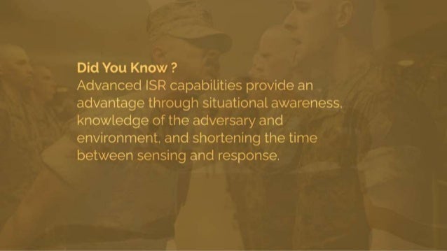 ISR, C4ISR Training (Intelligence, Surveillance, and Reconnaissance)