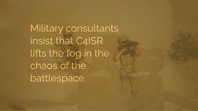 ISR, C4ISR Training (Intelligence, Surveillance, and Reconnaissance)