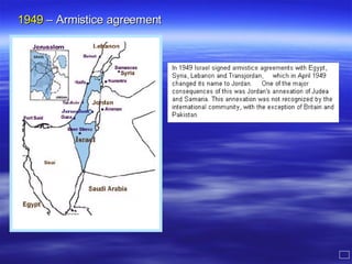 1949  – Armistice agreement 