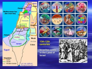 13th-12th centuries   Israelites settle in the Land of Israel 