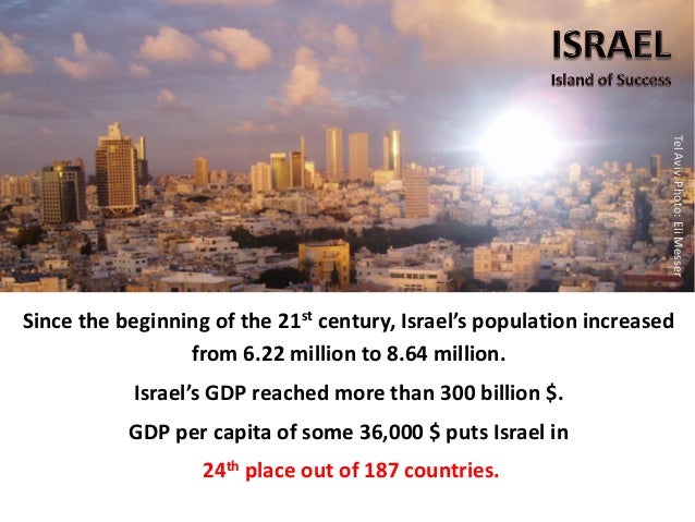 Israel is one of only two
developed economies in which
Debt to GDP Ratio
is shrinking
debt to GDP ratio (percent)
Ashdod
 