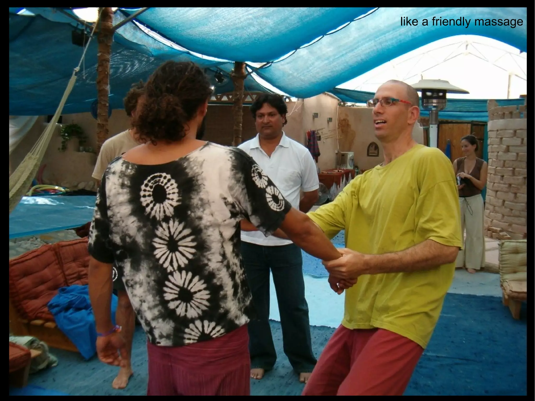 like a friendly massage 