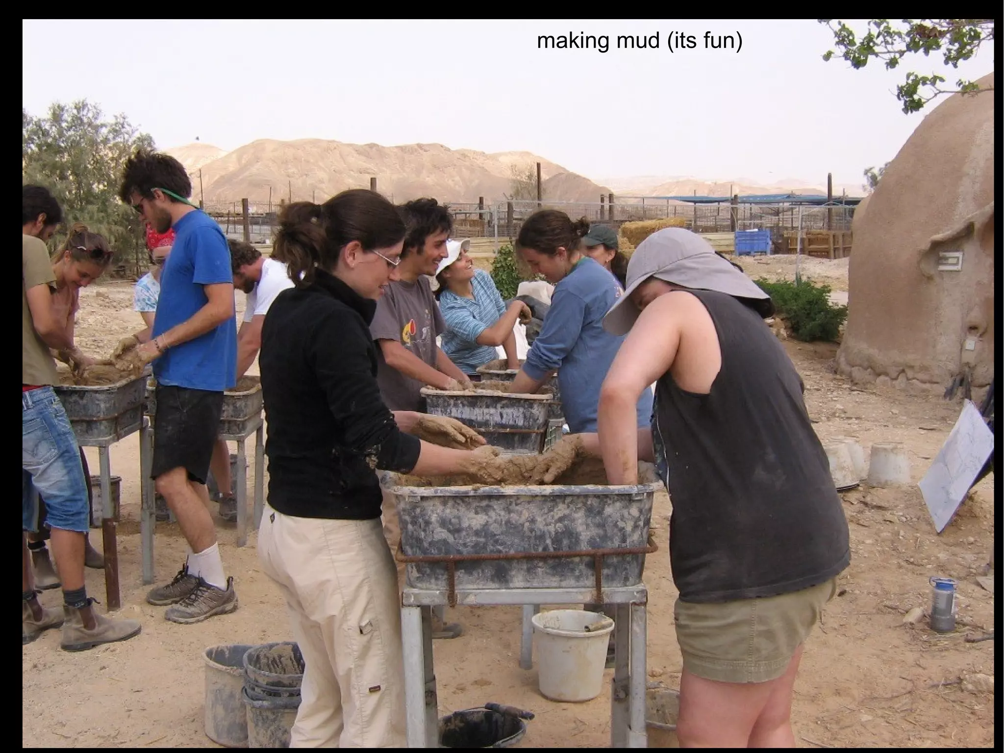 making mud (its fun)‏ 