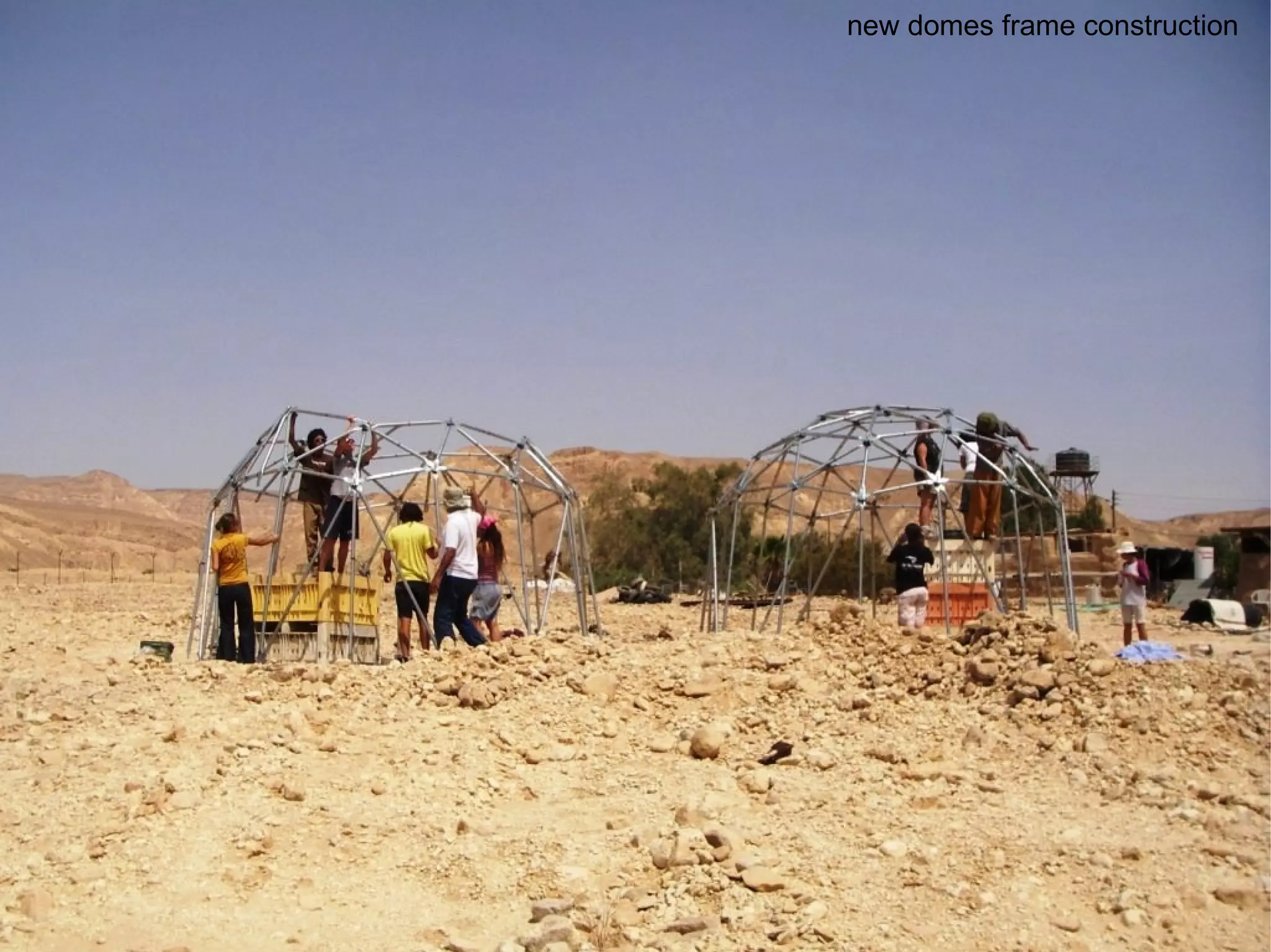 new domes frame construction 