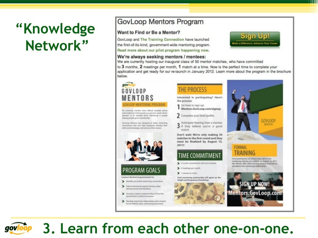 “Knowledge Network” 3. Learn from