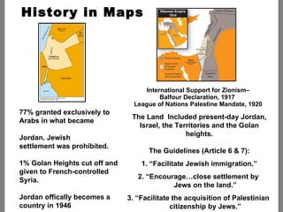 Compromise Recommended– UN Partition Plan, 1947 Arab Palestinian State Jewish State Jews accepted the plan. Arab leaders rejected compromise  and launched a military invasion  to prevent establishment  of a Jewish state within  any  borders. 