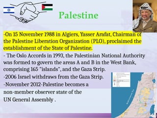 The Formation of Israel and the Palestine-Israel Conflict: Historical ...