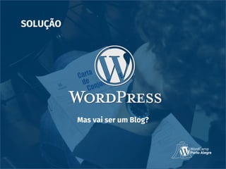 WordPress como solução para boletins científicos