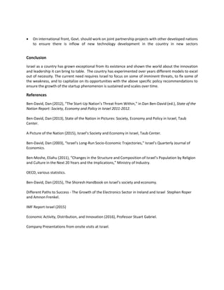 Israel Country Risk Analysis | PDF
