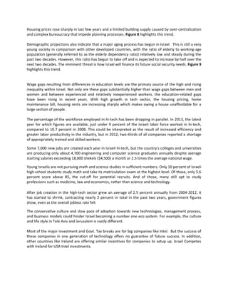 Israel Country Risk Analysis | PDF