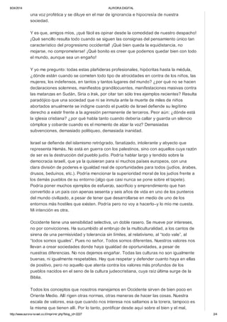 Israel, la iglesia cristiana y hamás