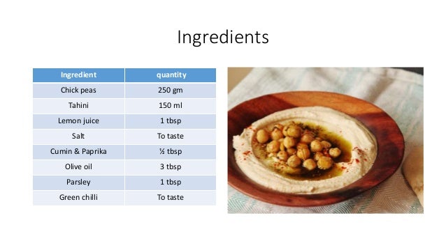 Authentic Foods Of Israel Ppt
