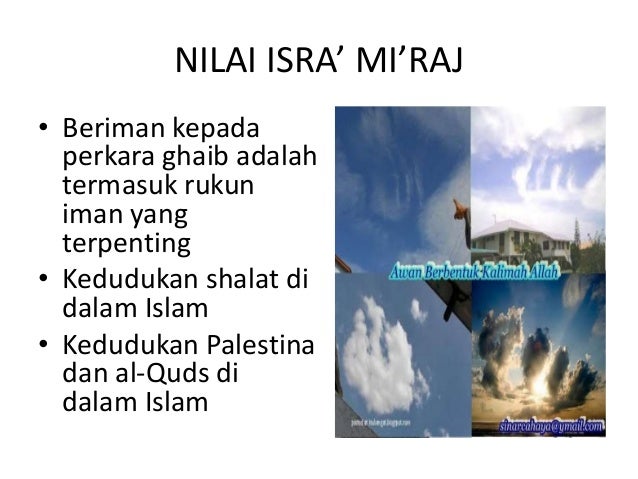 Isra miraj nabi muhammad saw