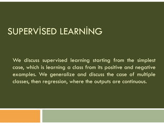 Comprehensive Overview of Supervised Learning in Machine Learning | PDF