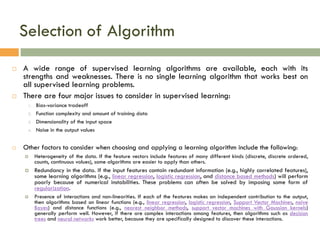 Comprehensive Overview of Supervised Learning in Machine Learning | PDF