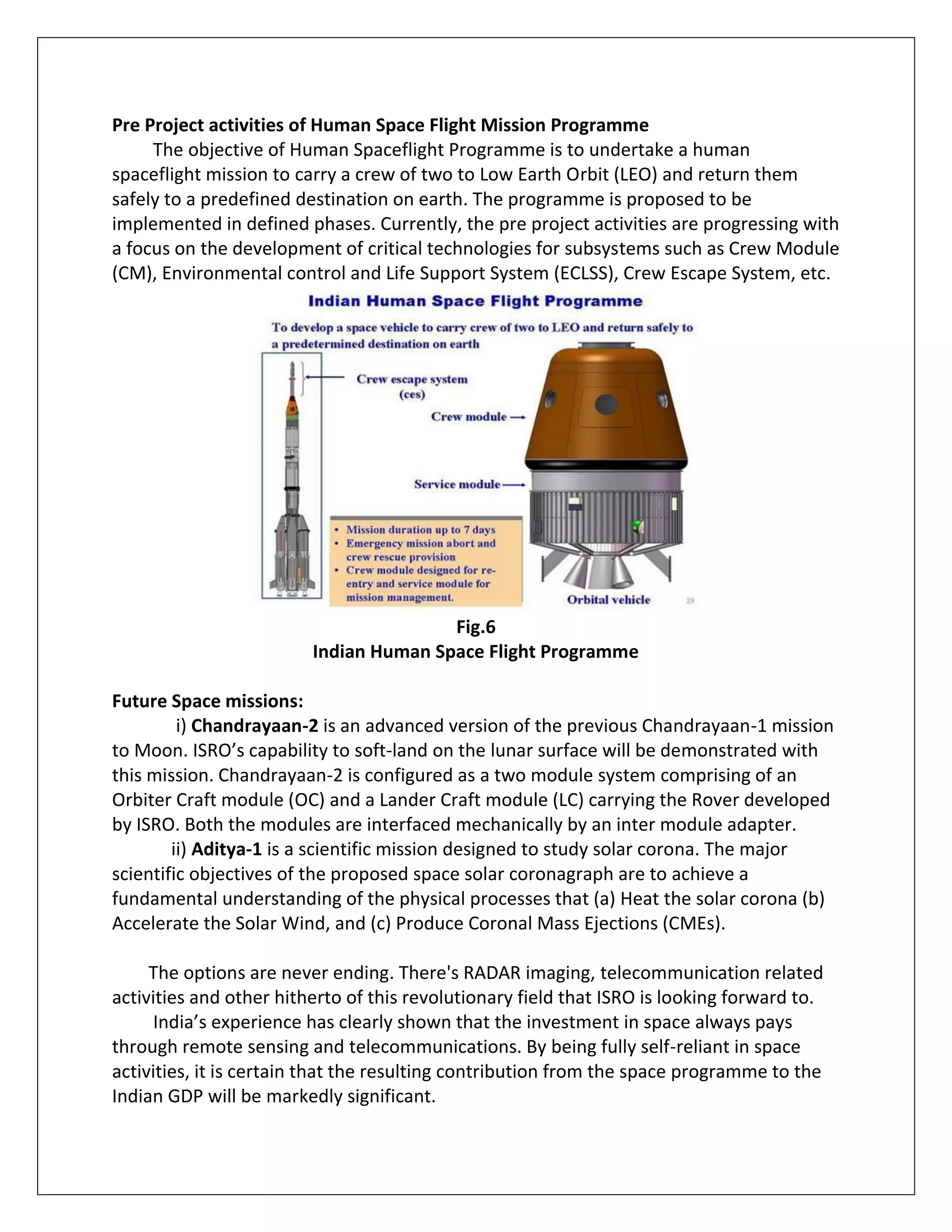 Isro technological advancements | PDF