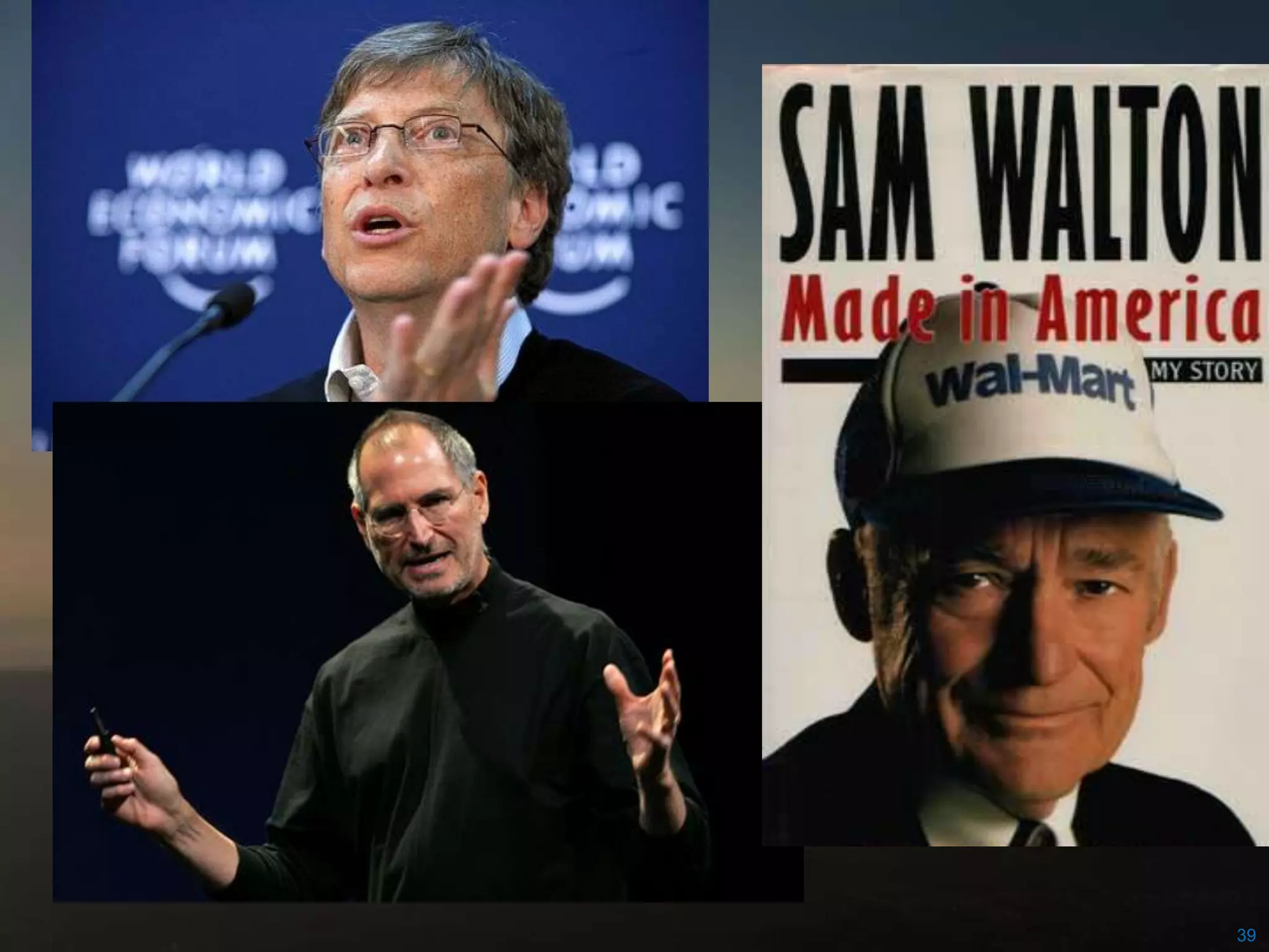 Emerging Futures




  „We have the need to sense our own emerging future in order to meet

  today‘s challenges. ...
  In this kind of ... environment, making decisions based on the habits
  of past experience is no longer optimal – or wise. ...
  You need to develop the capacity to avoid imposing old frameworks
  on new realities.“
  Senge et al (2005), Presence, page 84




                                                                          39
 