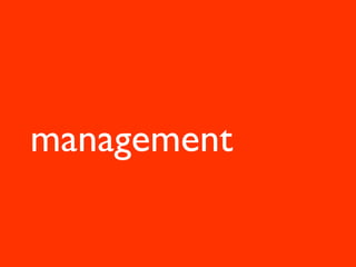 management
 