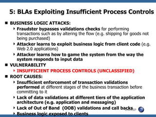 Security Exploit of Business Logic Flaws, Business Logic Attacks | PPT