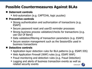 Security Exploit of Business Logic Flaws, Business Logic Attacks | PPT