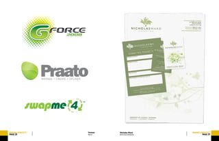 Brand
BRAND/IDENTITY
PAGE28
Various BRAND/IDENTITY
PAGE29
Nicholas Ward
Brand and stationery
 