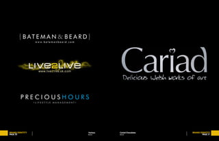 Brand
BRAND/IDENTITY
PAGE30
Various BRAND/IDENTITY
PAGE31
Cariad Chocolates
Brand
 