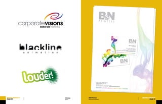 Brand
BRAND/IDENTITY
PAGE34
Various BRAND/IDENTITY
PAGE35
B&N Printers
Brand and stationery
 