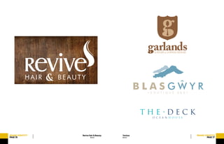 Brand
BRAND/IDENTITY
PAGE36
Revive Hair & Beauty BRAND/IDENTITY
PAGE37
Various
Brand
 