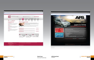 ‘Connect Cardiff’ website design
DESIGNFORTHEWEB
PAGE68
Tewdric Group DESIGNFORTHEWEB
PAGE69
APS Driving School
Web design
 