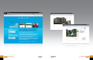 Web design
DESIGNFORTHEWEB
PAGE78
Your CMS DESIGNFORTHEWEB
PAGE79
RR Architects
Web design
 