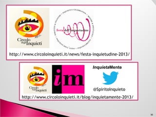 Agenda
Come arrivareCome arrivare
Link
50
 